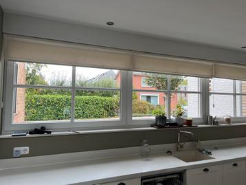 Rolgordijnen - 3 stuks 1m55 breed 1m10 hoog beschikbaar voor biedingen