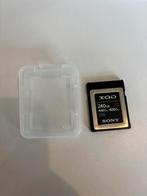 SONY XQD 240GB, Audio, Tv en Foto, Fotografie | Geheugenkaarten, Gebruikt, Videocamera, XQD, Ophalen of Verzenden