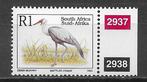 Zuid Afrika 1997 Leikraanvogel reprint Engelse naam pfris, Verzenden, Zuid-Afrika, Postfris