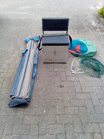 Complete Visset - Stoel, Hengels, Net, Accessoires beschikbaar voor biedingen