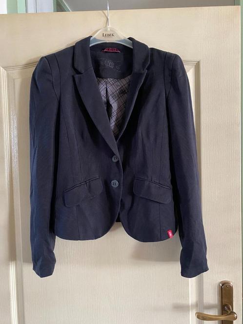 Colbert jasje zwart Esprit maat S, Kleding | Dames, Jasjes, Kostuums en Pakken, Gedragen, Jasje, Maat 36 (S), Zwart, Ophalen of Verzenden