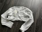 Dr kid maat 116 nieuw met kaartje meisje bolero zilver wit, Kinderen en Baby's, Z, Trui of Vest, Nieuw, Ophalen of Verzenden