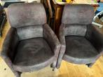 2 eetkamer stoelen, Huis en Inrichting, Twee, Bruin, Leer, Ophalen of Verzenden