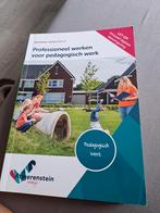 Professioneel werken voor pedagogisch werk 9789037244069, Ophalen of Verzenden, Zo goed als nieuw, MBO