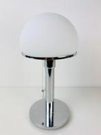 Art deco Space age Chrome Mushroom tafellamp Bauhaus, Huis en Inrichting, Lampen | Tafellampen, Ophalen of Verzenden, Zo goed als nieuw