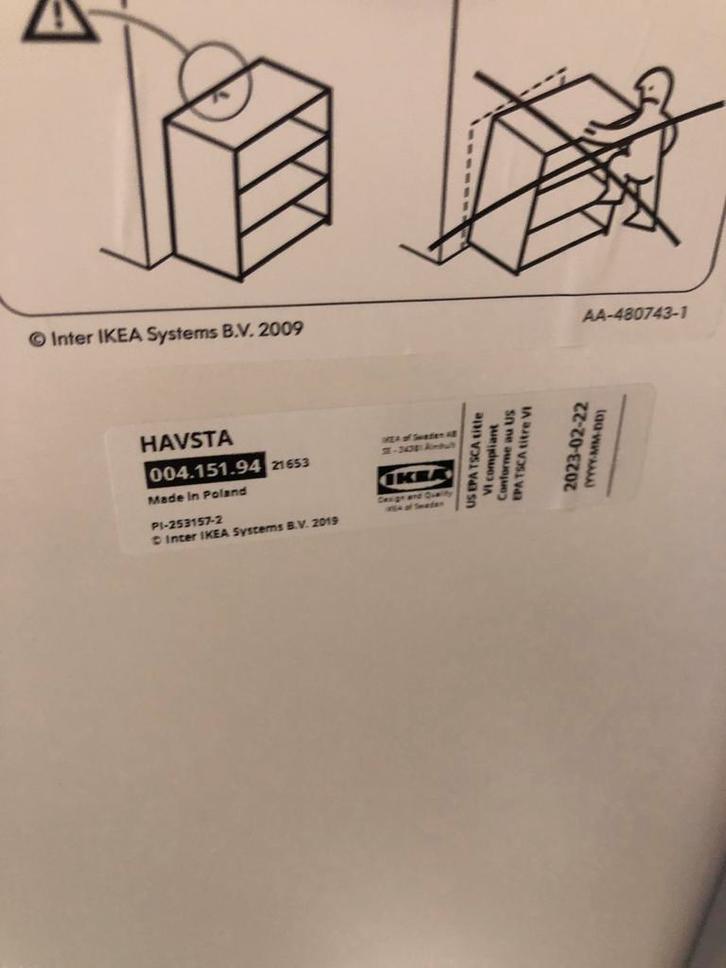 Ikea HAVSTA Kast - Zo goed als nieuw!, Huis en Inrichting, Kasten | Boekenkasten, Zo goed als nieuw, 50 tot 100 cm, 100 tot 150 cm