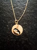 14 karaat gouden ketting met embryo/geboorte hanger, Goud, Goud, Ophalen of Verzenden, Zo goed als nieuw