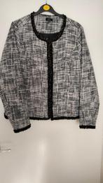 ZGAN blazer Yest 46 zwartwit, Kleding | Dames, Blauw, Maat 46/48 (XL) of groter, Ophalen of Verzenden, Zo goed als nieuw