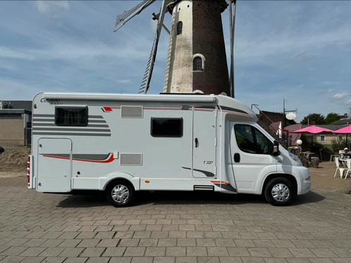 Carado T 337 - Enkele bedden - Trekhaak- 47.600 Km!, Caravans en Kamperen, Campers, Particulier, Half-integraal, tot en met 3