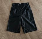Zwarte imitatieleren broek (44) 𝐇&𝐌, H&M, Zwart, Maat 42/44 (L), Nieuw
