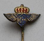 Speldje KLM jaren 1920,  Koninklijke Luchtvaart Maatschappij, Verzamelen, Ophalen of Verzenden, Gebruikt, Transport, Speldje of Pin