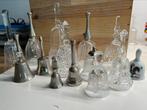Verzameling tafelbelletjes 25stuks, Antiek en Kunst, Antiek | Glas en Kristal, Ophalen