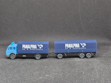 Fleischmann 8279 - MB met huifcombinatie 'Panalpina' (14838) beschikbaar voor biedingen