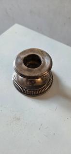 Antieke 925 Zilveren Kandelaar, Ophalen of Verzenden, Zilver