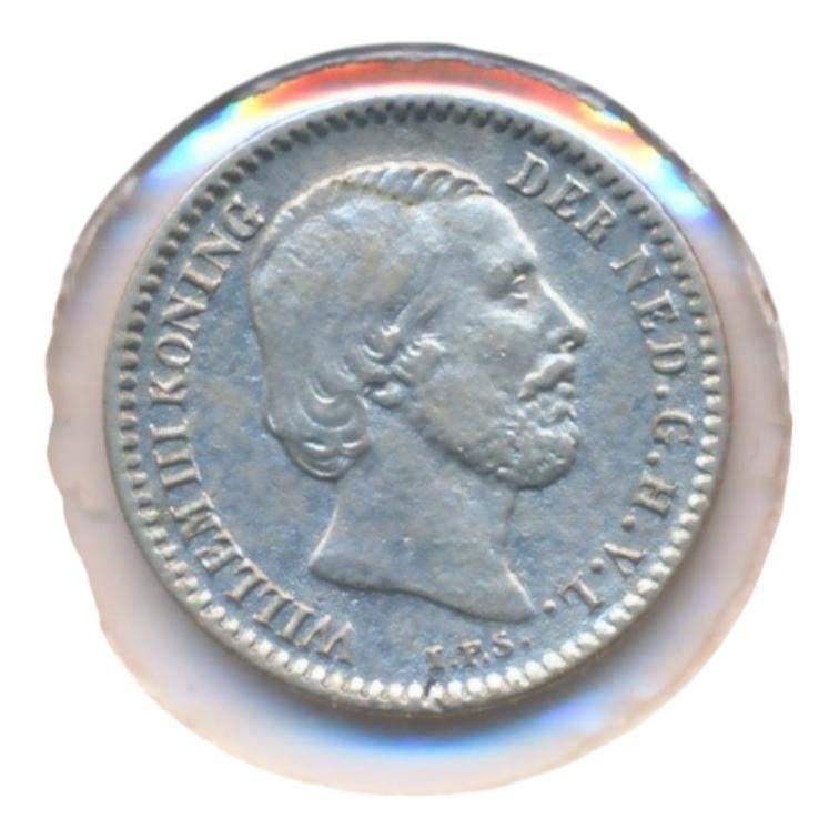 Nederland 10 Cent 1889 Willem III