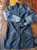 Gedeeltelijk leren dames jas van Goosecraft. mt xs, Goosecraft, Ophalen of Verzenden, Gedragen, Zwart