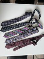 Profuomo 5 stuks stropdassen, Ophalen of Verzenden, Zo goed als nieuw, Overige kleuren