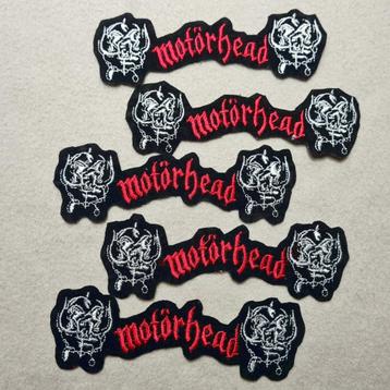 Motörhead - setje van 5 mooie geborduurde patches . Nieuw beschikbaar voor biedingen