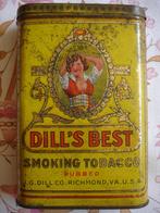Dill's Best Antiek zeldzaam Amerikaanse blikje, begin 1900!, Ophalen of Verzenden, Gebruikt, Overige, Overige merken