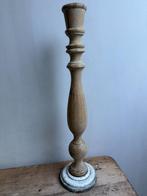 Houten kaarssen standaard, Antiek en Kunst, Curiosa en Brocante, Ophalen of Verzenden