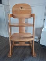 Houten Meegroeistoel - Tripp Trapp Stijl, Kinderen en Baby's, Kinderstoelen, Ophalen, Gebruikt, Meegroeistoel, Aanschuifbaar