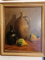 Schilderij Wijnkruik met kalebas, Ophalen of Verzenden