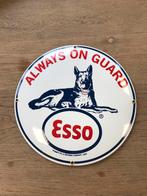 Esso emaille reclamebord, Verzamelen, Merken en Reclamevoorwerpen, Ophalen of Verzenden, Zo goed als nieuw, Reclamebord