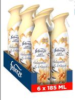 Febreze Luchtverfrisser Madagascar Vanille 6x185ml, Ophalen of Verzenden, Nieuw