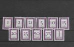 Suriname 1950, NVPH P36 t/m P46, Ongebruikt., Postzegels en Munten, Postzegels | Suriname, Verzenden, Postfris