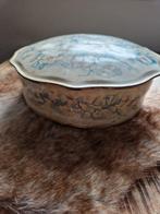 Brocante koektrommel koekblik, Ophalen of Verzenden