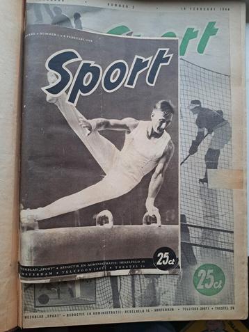 Sport tijdschrift 1944 (gebonden) beschikbaar voor biedingen