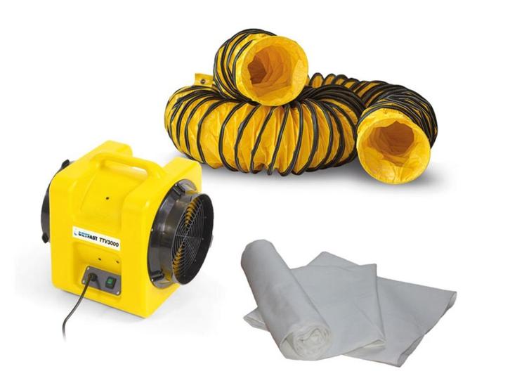 afzuiging.   bouwstof afzuiging. dryfast. lucht verschonen, Doe-het-zelf en Verbouw, Ventilatie en Afzuiging, Zo goed als nieuw