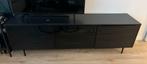 Zwart tv meubel, Huis en Inrichting, Ophalen, 150 tot 200 cm, Minder dan 100 cm, Industrieel