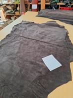 Zeer Donker bruin pigsuede, 1 euro per voet., Bruin, Leer of Kunstleer, Nieuw, Ophalen of Verzenden