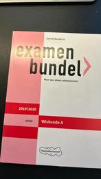 VWO examenbundel Wiskunde A 2019/2020, H.R. Goede, Nederlands, Ophalen of Verzenden, Zo goed als nieuw