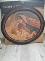 Oud schilderij , moeder en kind, Ophalen of Verzenden