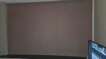 2 Taupe Rolgordijnen - Makkelijk Kliksysteem beschikbaar voor biedingen