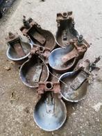 Antieke koeien drinkbakken - 7 Stuks - Tuindecoratie, Ophalen, Gebruikt