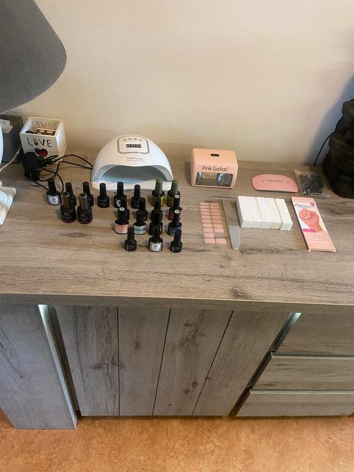 Compleet Nagelset - Alles wat je nodig hebt!, Sieraden, Tassen en Uiterlijk, Uiterlijk | Cosmetica en Make-up, Zo goed als nieuw