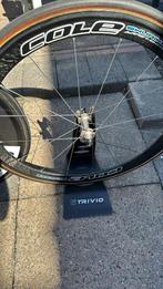 Voorwiel carbon velgrem, Fietsen en Brommers, Fietsonderdelen, Ophalen, Zo goed als nieuw, Racefiets, Wiel