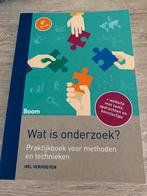 Wat is onderzoek? Methoden en technieken, Ophalen of Verzenden, Gamma, Zo goed als nieuw, HBO