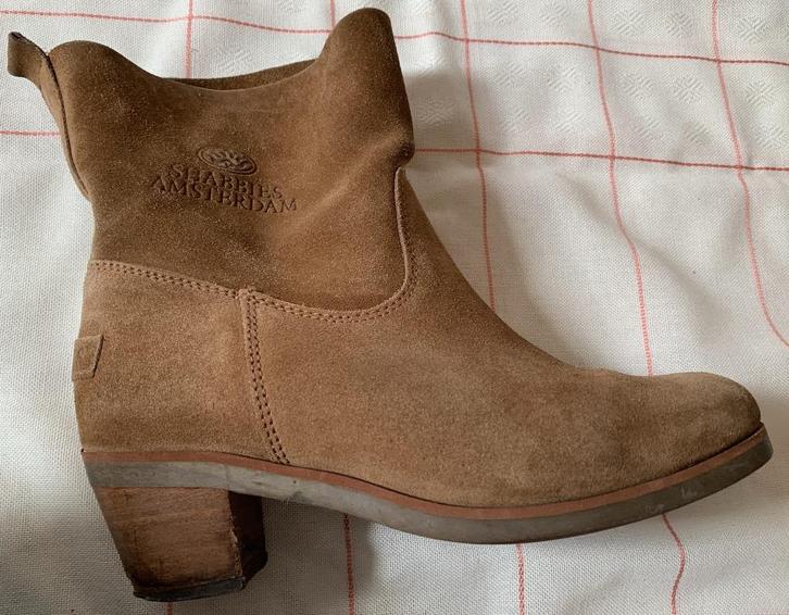 Shabbies Amsterdam laarzen maat 40, Kleding | Dames, Schoenen, Zo goed als nieuw, Lage of Enkellaarzen, Bruin, Ophalen of Verzenden