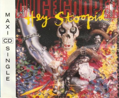 Alice Cooper – Hey Stoopid CD Maxisingle 1991 💿, Cd's en Dvd's, Cd Singles, Zo goed als nieuw, Rock en Metal, 1 single, Maxi-single