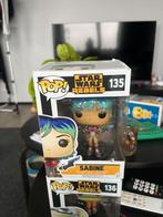 Funko Pop Star Wars Rebels 135 Sabine, Ophalen of Verzenden, Zo goed als nieuw