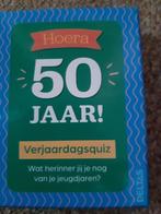 De gezelligste quiz voor Sara of Abraham -  50 jaar, Een of twee spelers, Ophalen of Verzenden, Nieuw, Deltas