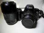 Canon Eos 1000Fn met Canon AF35-70mm en Tamron AF70-210mm, Verzenden, Gebruikt, Spiegelreflex, Canon