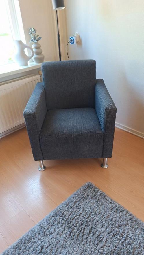 Nette fauteuil., Huis en Inrichting, Fauteuils, Zo goed als nieuw, Stof, 75 tot 100 cm, 75 tot 100 cm, Ophalen