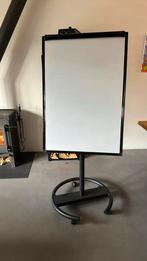 Mobiele (verrijdbare) flipover met magnetisch whiteboard, Huis en Inrichting, Woonaccessoires | Memoborden, Ophalen, Zo goed als nieuw