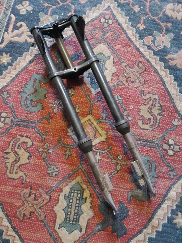 Puch Macho voorvork, Fietsen en Brommers, Brommeronderdelen | Puch, Gebruikt, Ophalen