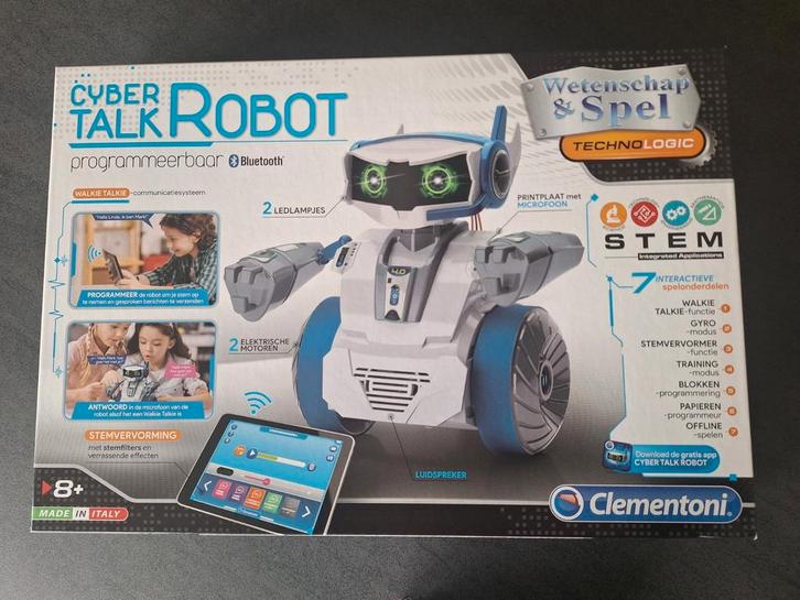 Clementoni Clementoni Technologic Cyber Robot, Kinderen en Baby's, Speelgoed | Educatief en Creatief, Zo goed als nieuw, Elektronica
